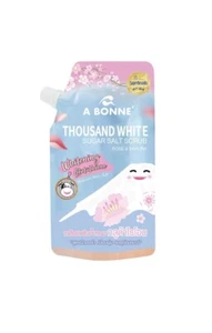 A Bonne Thousand White Sugar Salt Scrub Rose & Sakura 350g - Picture 1 of 2