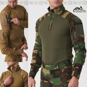Combat Shirt HELIKON-TEX MCDU NYCO Maglia Tattica Militare US WOODLAND M81 - Imagen 1 de 11