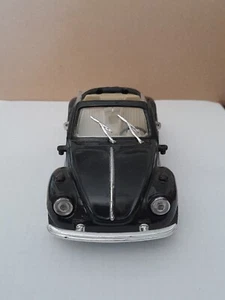Polistil metallo - Volkswagen Maggiolino nero - scala 1/24 - - Foto 1 di 7