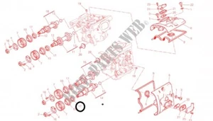 Paraolio albero distribuzione Ducati  Monster Hypermotard Diavel  cod. 93050071A - Foto 1 di 2