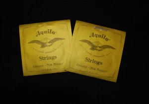 2 Sets Aquila Tenor Ukulele Set 13U Contains Red Series 3rd String High G Tuning - Picture 1 of 1