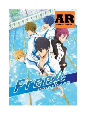 English dubbed of Free! Season 1-3 (1-37End) Anime DVD English subtitle Region 0 - Image 1 of 4
