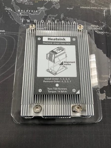 1x Lenovo SR 645 v2 1U server (passive) cooler for AMD EPYC CPUs - Bild 1 von 2