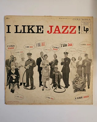 I Like Jazz Columbia JZ1 1955 Compilation Vinyl Record LP Album - Image 1 of 4