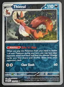 Thievul Reverse Holo NM 120/182 Paradox Rift Pokemon Card - Picture 1 of 1