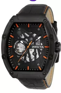 Limited Ed Invicta 46mm Jason Taylor SS Skeleton Dial Black Case Sports Watch! - Picture 1 of 5