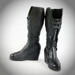 Boots 1/6 Hot Toys Black Widow 3.0 Captain America The Winter Soldier HT MMS239 - Picture 1 of 1