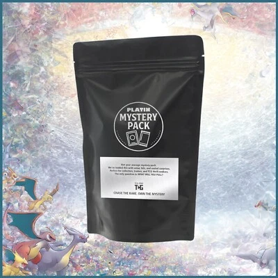 PLATIN Pokemon Mystery Pack | Deutsch Englisch oder Japanisch