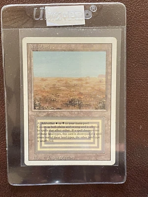 Scrublands X (1)  Revised Edition EX/NM (RG) 041225.0123 4RCards - Image 1 of 2