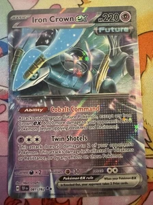 Iron Crown ex - 081/162 - SV05: Temporal Forces (TEF) - Pokémon TCG - Picture 1 of 1