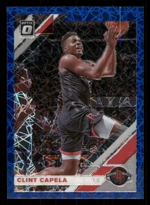 2019-20 Donruss Optic Blue Velocity #98 Clint Capela - Image 1 of 2
