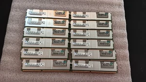 [LOT 12] Mémoire RAM pour serveur Samsung 32 Go 4Rx4 PC3-14900L M386B4G70DM0-CMA3Q DDR3 - Photo 1/3