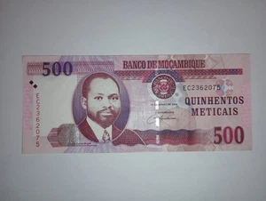 Mozambique 500 Meticais 2006 Excellent Condition Circulated Banknote World Money - Picture 1 of 2