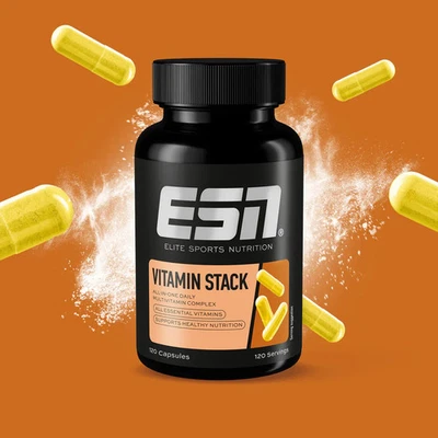 ESN Vitamin Stack, 120 Kaps. - Bild 1 von 3