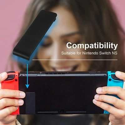 MARKENLOS Kompakt und robust für Nintendo Switch Konsole Rückseite Abdeckung Ständer Ha