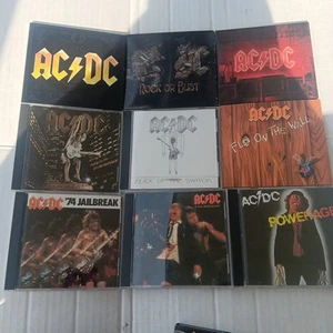 AC/DC 9 CD Lot: 74 Jailbreak, IF You Want Blood, Powerage, Black Ice & Many More - Bild 1 von 23