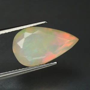 3.25 Ct IF Impressive Perfect Pear 16x9.5 MM Multi Colors Play Rainbow Fire Opal - Picture 1 of 5