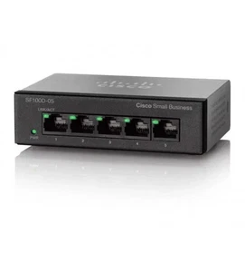 Cisco SF110D-05 5-Port 10/100 Desktop Switch - Picture 1 of 3