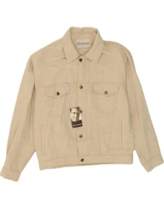MATINIQUE Mens Bomber Jacket UK 38 Medium Beige Linen CG05 - Picture 1 of 3