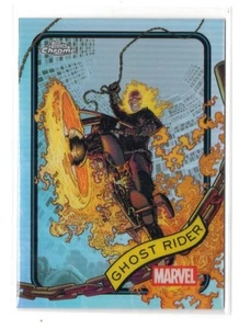 2025 Topps Marvel Chrome Ghost Rider plata refractor paralelo #183 - Imagen 1 de 1
