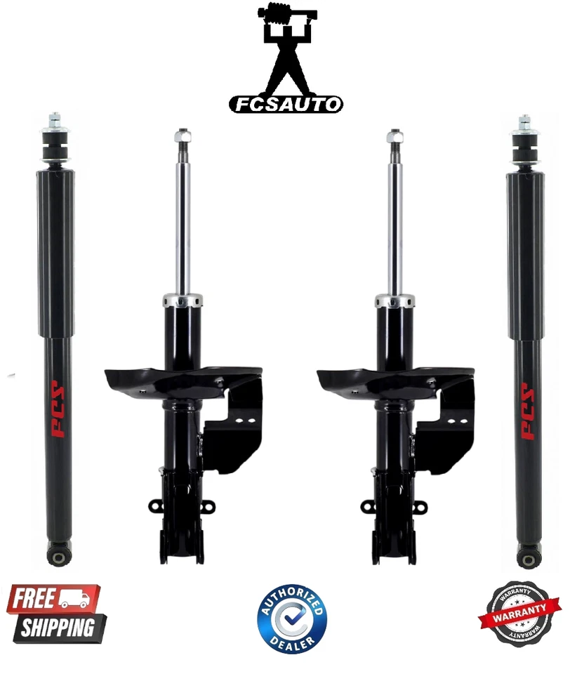 Complete FCS Front Strut & Rear Shock For Buick Oldsmobile Chevy Pontiac - Image 1 of 1
