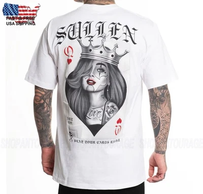 Sullen Art Collective Queen Of Love Standard SCM6162 Short Sleeve Men`s T-shirt - Image 1 of 4