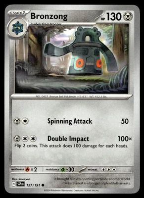 Bronzong 127/191 SV08: Surging Sparks - Image 1 of 2