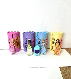 Disney Princess Surprise Tower Konvolut mit 4 Puppen unvollständig lesen - Bild 1 von 8