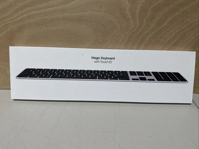 Apple Magic Keyboard with Touch ID and Numeric Keypad (A2520) MMMR3B/A | New - Image 1 of 4