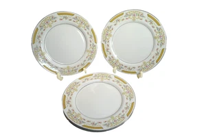 Set 4 Dinner Plates China Coronet 10 1/4" Signature Collection Pattern 117 Japan - Picture 1 of 5