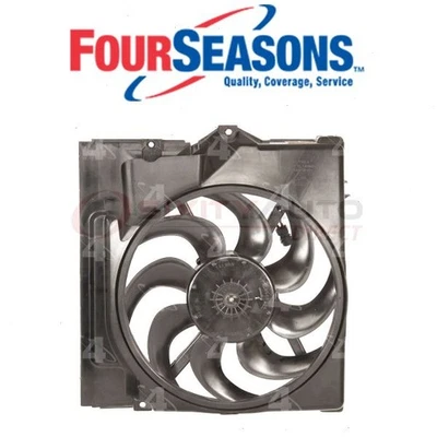 Four Seasons AC Condenser Fan Assembly for 1996-1999 BMW 328i - Heating Air ec Foto 1 de 4