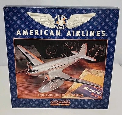 ERTL Prestige Series American Airlines Douglas DC-3 1/72 Scale Die-Cast Metal - Image 1 of 4
