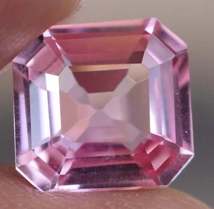 Natural imperial Topaz 3.80 Ct Octagon Stunning Flawless AGL Certified Gemstone - Picture 1 of 8