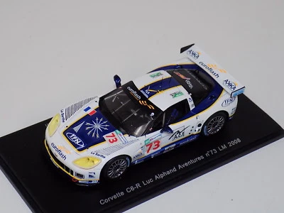 1/43 Spark Chevrolet Corvette C6-R  Car #73 24 Hours of LeMans  2008  S1489 - Image 1 of 4