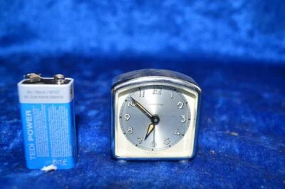 Mini  Junghans Reisewecker  um 1950 art deco style 40fos5 - Bild 1 von 4