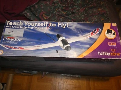 Hobbyzone Firebird Freedom RC Airplane - RTF Version  Anti crash TECHNOLOGY - Image 1 of 4