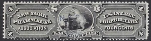 US # RS187c - New York Pharmacal Assoc. - Pink Paper - M & M (P-7410) - Picture 1 of 2
