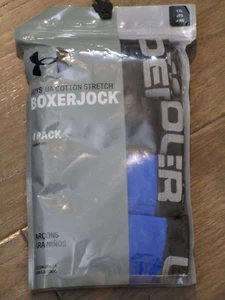 UNDER ARMOUR UA 4-PACK BOYS COTTON STRETCH BOXERJOCK BOXER BRIEFS SIZE XL - Picture 1 of 2