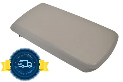 Dodge Avenger 2008-2010 consola central beige vinilo reposabrazos tapa almacenamiento OEM Foto 1 de 4