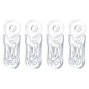 4Pcs Blind Cord Weight, 88.5mm Plastic Curtain Blinds Handles, Transparent - Picture 1 of 6