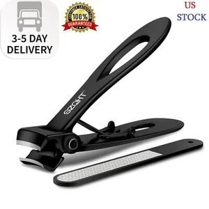SZQHT Ultra Wide Jaw Opening Nail Clippers Set, Toenail Clippers for Thick Nails - Picture 1 of 10