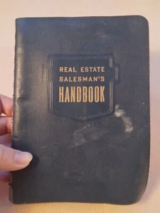 1965 Real Estate Salesman's Handbook National Institute Of Real Estate Study - Picture 1 of 22