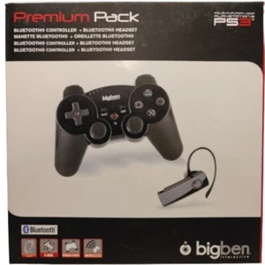 SONY PS3 | PACK PREMIUM MANETTE + 1 OREILLETTE BLUETOOTH - Imagen 1 de 2