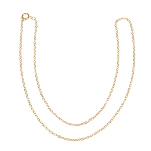 Cadena De Eslabones, Oro, 45cm, 2x3mm, 1 Pza. - Imagen 1 de 1