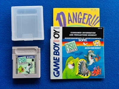 Fish Dude Nintendo GB GAMEBOY Cart + Manual Very Rare NO BOX not complete - Image 1 of 4