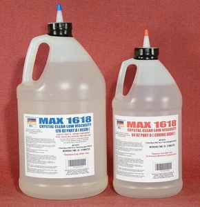 CLEAR THIN EPOXY RESIN 4 VACUUM INFUSION CARBON FIBER & FIBERGLASS HIGH STRENGTH - Picture 1 of 12