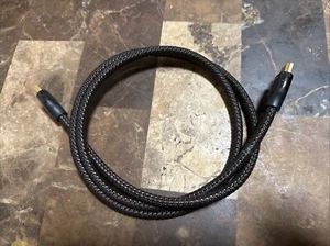 AudioQuest Chocolate HDMI Cable Braided Audio Video 3.5Ft - Picture 1 of 6