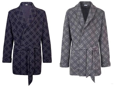 GIACCA DA CAMERA UOMO INVERNALE IN PUNTO MILANO LEGGERO COLLO A SCIALLE RAGNO - Image 1 of 2