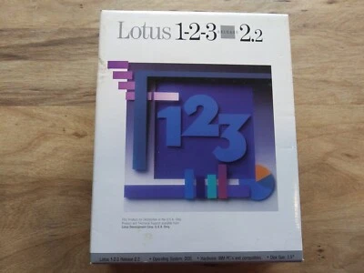 Software-Lotus 123 -Release 2.2 - Image 1 of 4