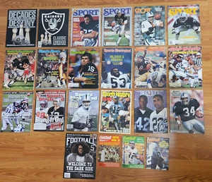 Lot of Raiders Magazines. Los Angeles, Oakland, Vegas. NFL. Football. Sports - Picture 1 of 5